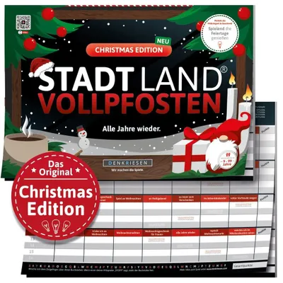 Obrázok produktu pre Denkriesen STADT LAND VOLLPFOSTEN® CHRISTMAS EDITION - Každý rok znova