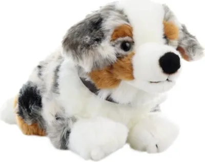 Image de Berger australien en peluche 42 cm - ECO-FRIENDLY