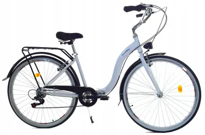 Zdjęcie produktu dla Rower Dallas Składak Alu 26" 7spd - Biały z czarnym