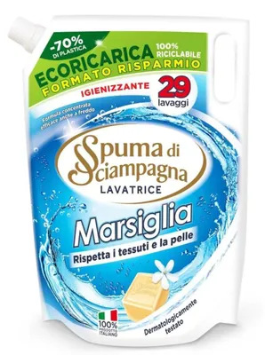 Produktbild von Lavatrice Liquido Sacci Marsiglia 29 Waschgänge 1.305l - Spuma di Sciampagna