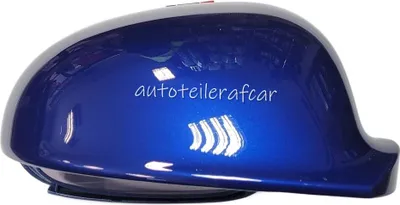 Produktbild von Spiegelkappe Abdeckung Gehäuse lackiert rechts Für SUPERB GOLF V JETTA GOLF PLUS PASSAT SHARAN blau LC5X