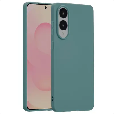 Image de imoshion Color Backcover pour le Samsung Galaxy S25 Edge - Vert Pin