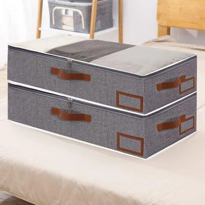 Productafbeelding van Famanu opbergzakken voor onder het bed - 3 stuks, duurzaam en ademend