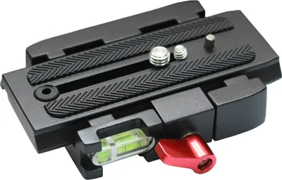 Zdjęcie produktu dla Adapter zacisku szybkiego zwalniania + płytka szybkiego zwalniania P200 kompatybilna z Manfrotto 501 500AH 701HDV 503HDV Q5