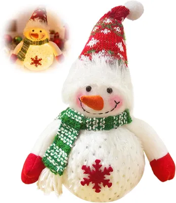 Obrázok produktu pre Snehuliak - LED lampička - Vianočná dekorácia