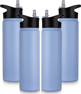 Image de Bouteille isotherme 750 ml, anti-fuites, sans BPA, pour le sport