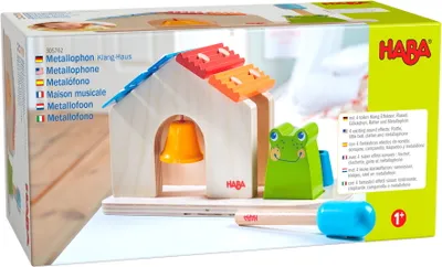 Produktbild von HABA Babywelt Klangspielzeug Metallophon Klang Haus 1305762001
