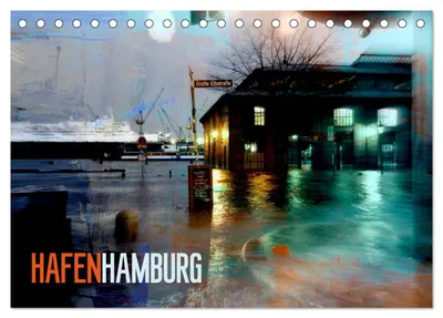 Produktbild von Hafen Hamburg (Tischkalender 2027 DIN A5 quer), CALVENDO Monatskalender