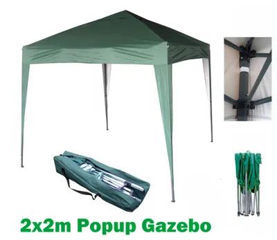 Produktbild von MCC® 2x2 Pavillon, Gartenpavillon, Faltpavillon, Festzelt, Partyzelt, Grün