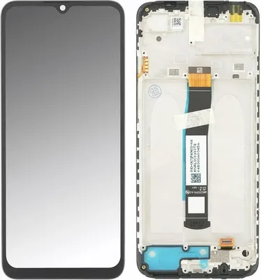 Produktbild von Original LCD Display Touchscreen Bildschirm Rahmen Schwarz für Xiaomi Redmi 10C