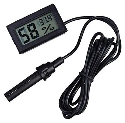 Obrázok produktu pre Digitálny teplomer a vlhkomer 2 v 1 s LCD displejom a externým snímačom