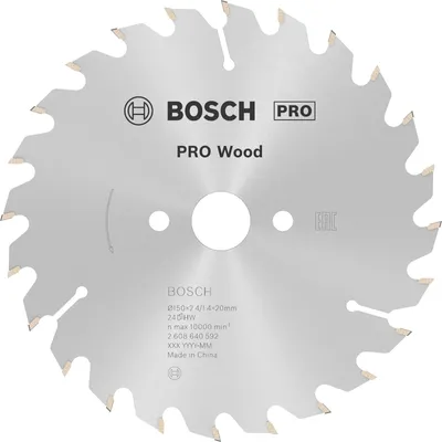Produktbild von PRO Wood Kreissägeblatt, 150 x 2,4 x 20 mm, Z24