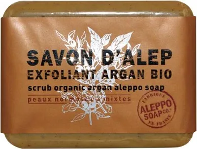 Produktbild von Aleppo Soap Co Aleppo-Seife Peeling Argan Bio (100 g)