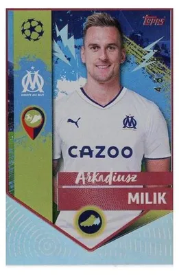Produktbild von Sticker 346 Arkadiusz Milik (Golden Goalscorer) - Parallel ROT - Olympique de Marseille