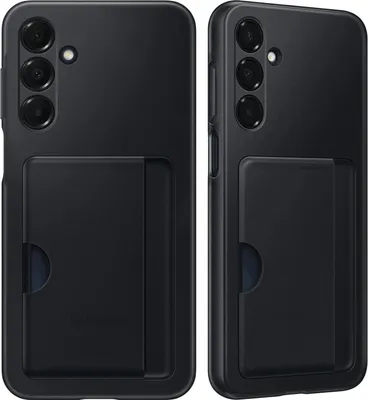 Immagine prodotto di Samsung Galaxy A16 5G Card Slot Case Black, Cover, Samsung, Galaxy A16 5G, 17 cm (6,7"), Schwarz