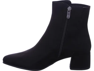 Immagine prodotto di MARCO TOZZI Stivaletto donna vellutato morbido tacco a blocco 2-25364-43, misura:40 EU, colore:Nero