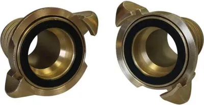 Produktbild von Lalizas Messing Feuerwehrschlauchkupplung Nakajima 50 Mit Klemme Golden Golden One Size
