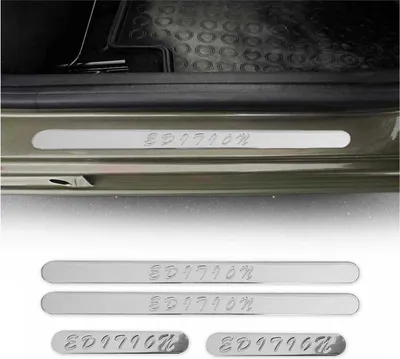 Obrázek produktu pro Prahové lišty Edition pro Škoda Superb 2001-2025 nerezová ocel 4x