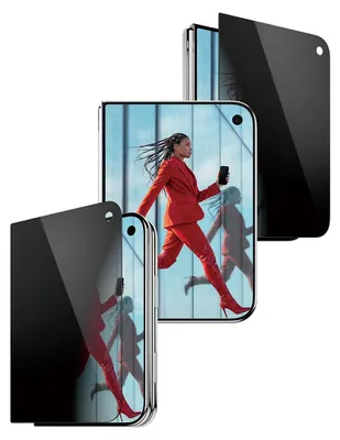 Image de PanzerGlass® Protecteur d'écran avant pour iPhone Duo, offrant une protection à double sens et une confidentialité accrue | Adapté aux modèles Apple, Apple - iPhone Duo, Application sans bulles, Transparent, 1 pièce