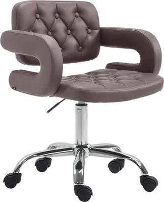 Produktbild von Arbeitshocker Dublin Kunstleder braun