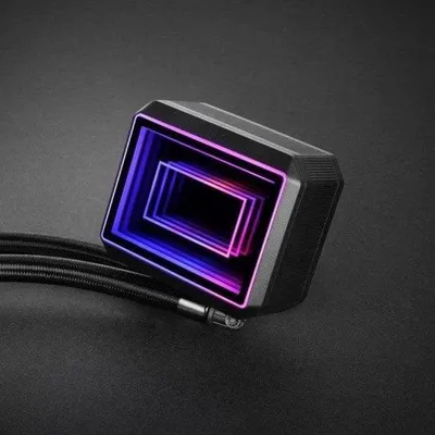 Produktbild von Mars Gaming ML-TWO360, All-in-One-Flüssigkeitskühler, 12 cm, Schwarz