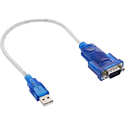 Immagine prodotto di InLine® 33304 Cavo adattatore da USB a seriale, da spina A a spina Sub D a 9 pin