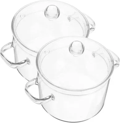 Produktbild von Famanu Suppentopf mit Deckel - Multifunktionale Glas-Kochpot