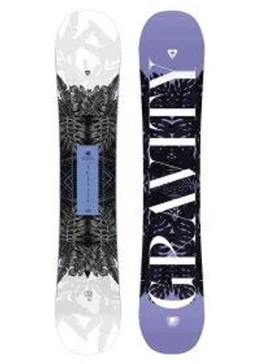 Zdjęcie produktu dla Gravity Trinity 24/25 148 cm; Biała deska snowboardowa