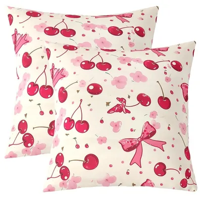 Produktbild von Kissenbezug mit Retro-Blumenmuster