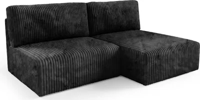 Produktbild von KEF  Ecksofa Roma – L-Form – 210x70x149 cm – Mit Schlaffunktion – Liegefläche 135x210 cm – Universell Rechtsseitig und Linksseitig - Tillia 100