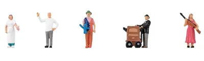 Produktbild von Faller 151850 - 1/87 / H0 Kirmespersonal - Neu