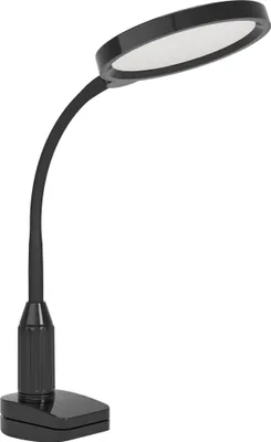Produktbild von EGLO LED Klemmlampe Lauro, Schreibtischlampe mit Klemme, Leselampe touch dimmbar, Kunststoff in Schwarz, warmweiß-kaltweiß