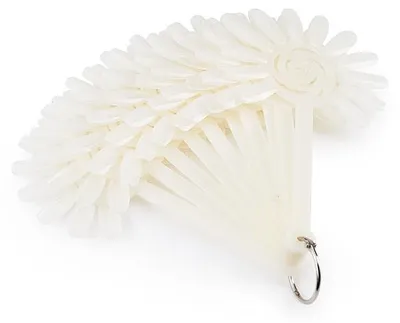 Produktbild von Künstliche Nägel zum Üben und zur Farbpräsentation, mit Blumen-Design und Ring, 120 Tipps