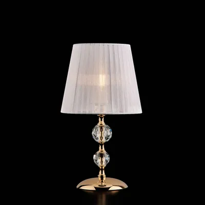 Produktbild von Klassische Lampe Ruben Kristall Gold 1 Licht E14