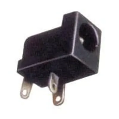 DC-Inbouwbus 2,5 mm mit Schalter, Kunststoff, 1 St.
