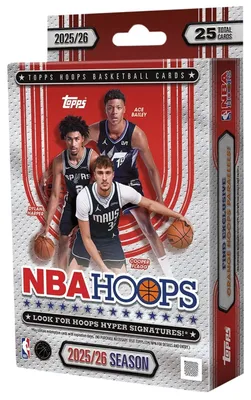 Produktbild von Topps Hoops 2025/26 Basketball – Hanger Box – NBA – Basketball cards