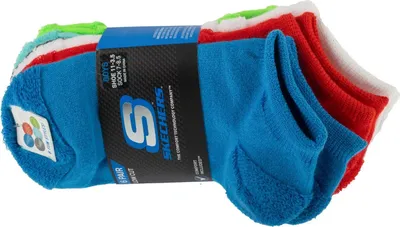 Produktbild von Skechers 6pk Boys Dino Terry Socks S601256-MULT