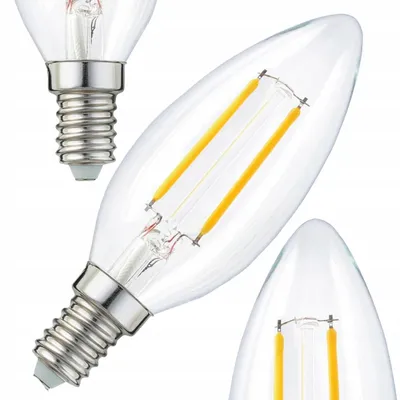 Obrázok produktu pre LED FILAMENT sviečka C35 E14 2W 2700K