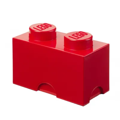 Produktbild von LEGO - Storage Brick 2 rot