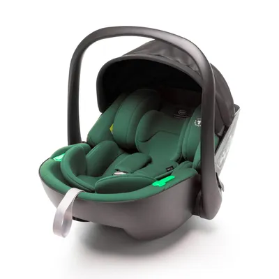 Produktbild von 4Baby Neo i-Size Kindersitz Gruppe 0+ für Neugeborene bis 13 kg (0–15 Monate), Babyschale, RWF, leicht, höhenverstellbar, ECE R129, Grün