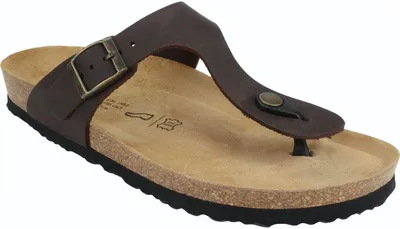 Produktbild von JOE N JOYCE Rio Oiled Leather Soft-Fußbett Brown Größe 36 Normal