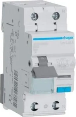 Produktbild von Hager Fehlerstrom-Leitungsschutzschalter 1P+N 6kA B-40A 30mA Typ A QuickConnect, 240 - 240 V