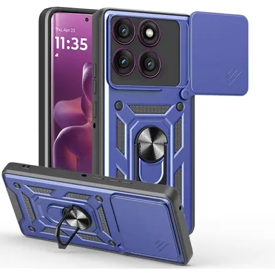 Zdjęcie produktu dla Techsuit - seria CamShield, Etui do Motorola Edge 60 Pro - niebieskie