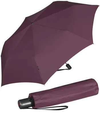 Produktbild von Knirps Taschenschirm Slim Duomatic - Burgundy