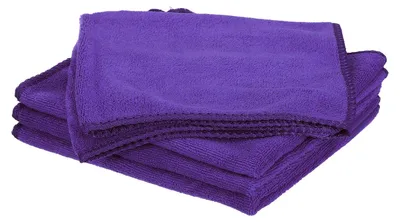 Mikrofasertücher 4er-Set 40,6x40,6 cm lila