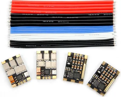 Produktbild von 4 PCS Holybro Tekko32 F3 Metal ESC 65A BLheli_32 DShot1200 3-6S mit MCU & LED für RC Drone KSX3224