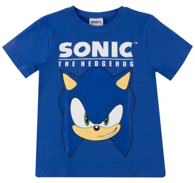 Produktbild von T-Shirt Sonic The Hedgehog Blau 116 cm
