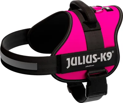 Immagine prodotto di Julius-K9® Powergeschirr®, Taglia 0-3 66–85 cm/50 mm fucsia