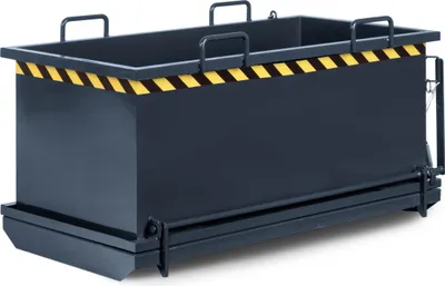 Produktbild von RR Industrietechnik Klappbodenbehälter Typ RKB 1490x690x845mm 500dm³ RAL 7016 Anthrazitgrau