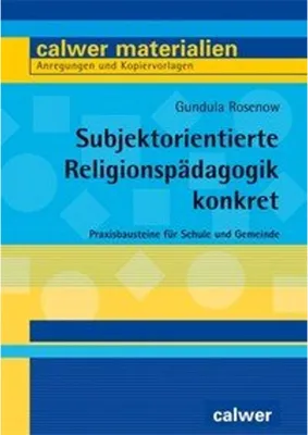 Obrázek produktu pro Subjektorientierte Religionspädagogik konkret